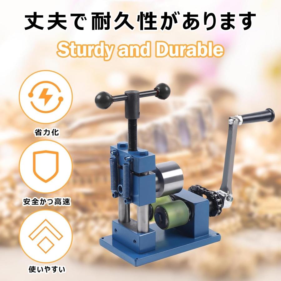 プレス曲げ機 ブレスレット リング 指輪 イヤリング 手動圧延機 多機能