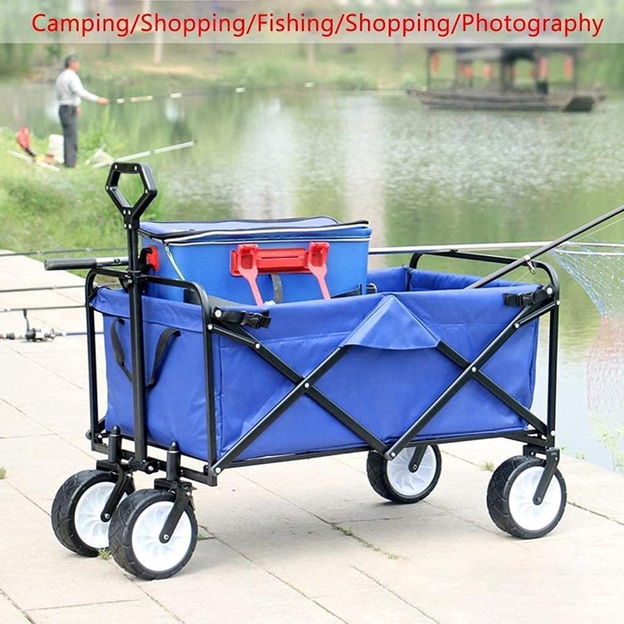 アウトドアキャリーカートキャリーワゴン 軽量 ピクニックトロリー