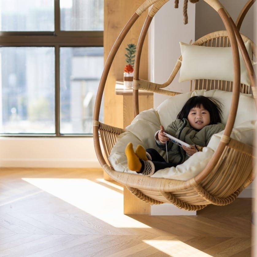 子供用　ハンモック　チェアスイング　クッション　ブランコ ハンモックチェア ブランコ椅子 ブランコ ハンモック チェアー