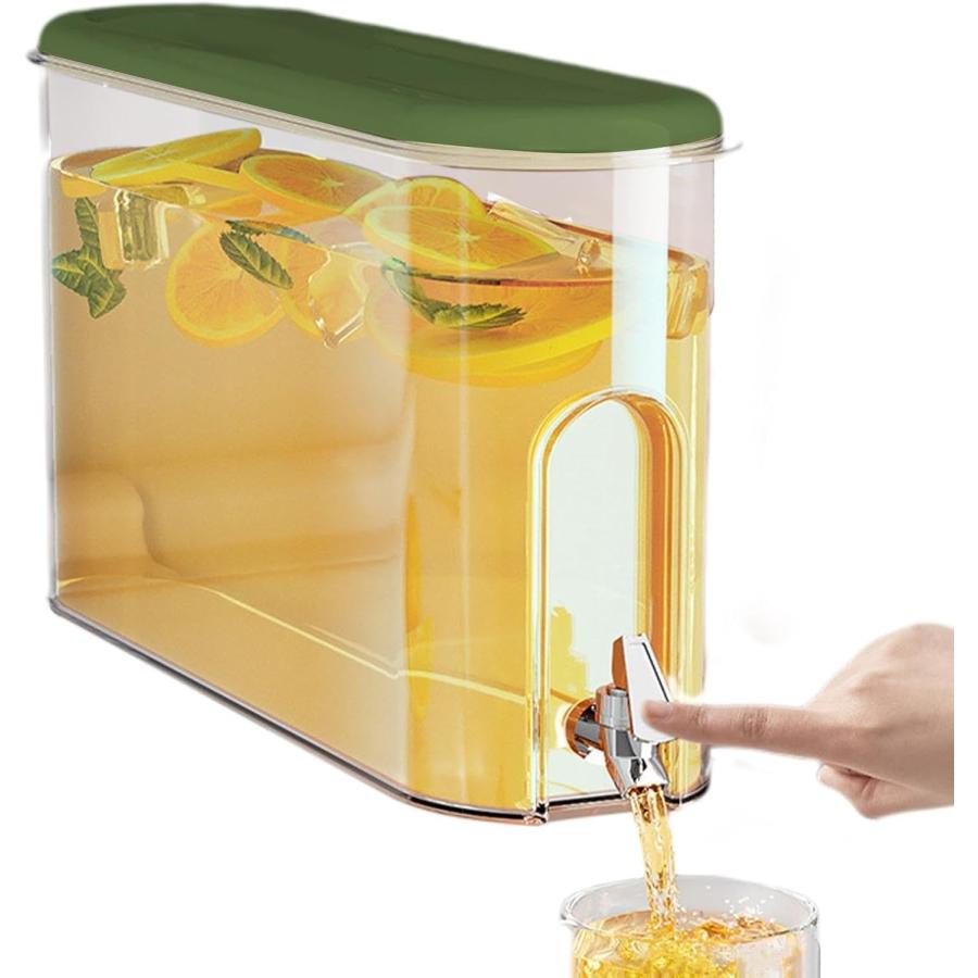 お茶ポット　麦茶容器 麦茶ポット ピッチャー お茶ポット冷水筒 冷蔵庫ポット 蓋付き 大容量