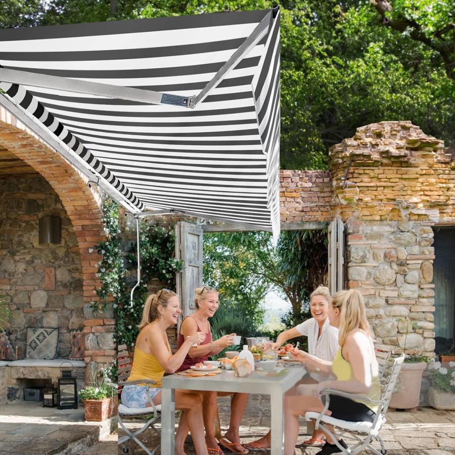 オーニングテント 巻き取り シェード アルミ合金 アウトドア