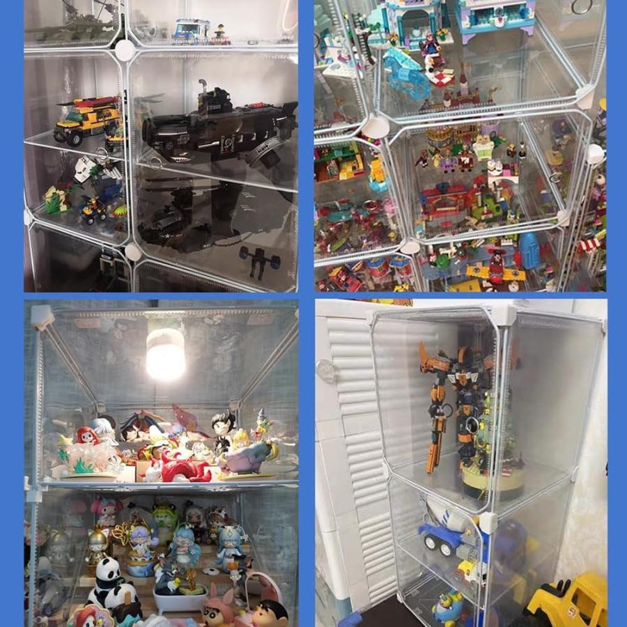 フィギュアケース ホビー用収納 プラモデル 棚ディスプレイラック