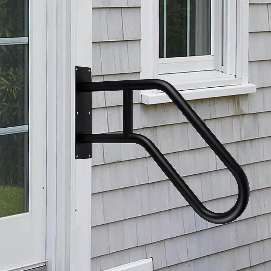 屋外ステップ用手すり階段の手すり手すり 階段用59cm手すり外壁手すり