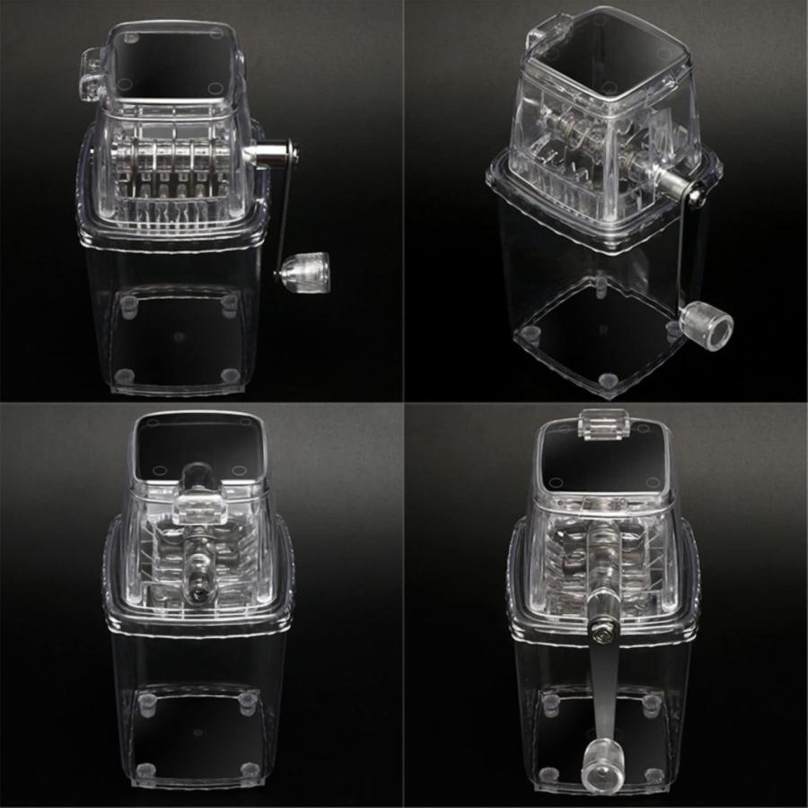 アイスクラッシャー 砕氷機 手動アイスクラッシャー 使いやすい