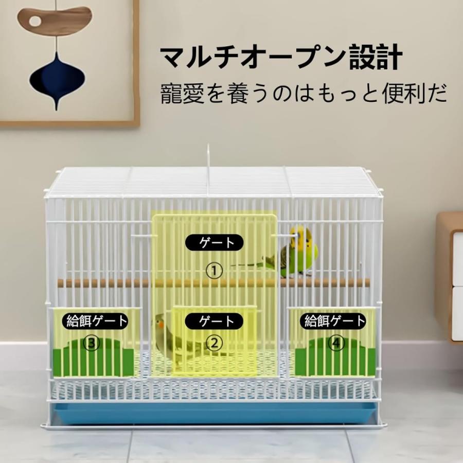 鳥かご バードケージ 鳥ケージ 組立式 鳥小屋 掃除しやすい セキセイ