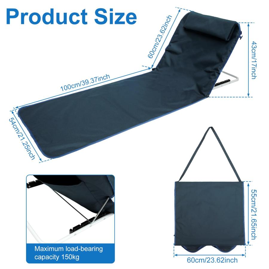 ビーチチェア　折りたたみ式アウトドアチェア Amazon.co.jp: アウトドアチェア 折りたたみ式 ビーチチェア 多機能