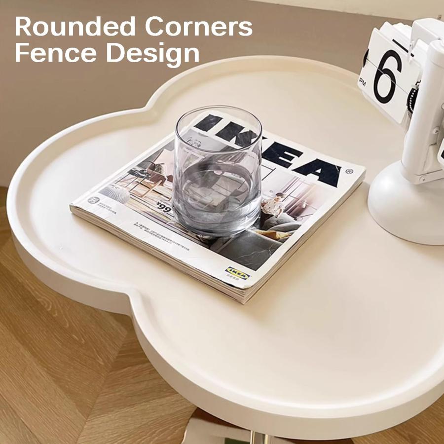 ソファー サイドテーブル サイド テーブル おしゃれ 花の形の木製