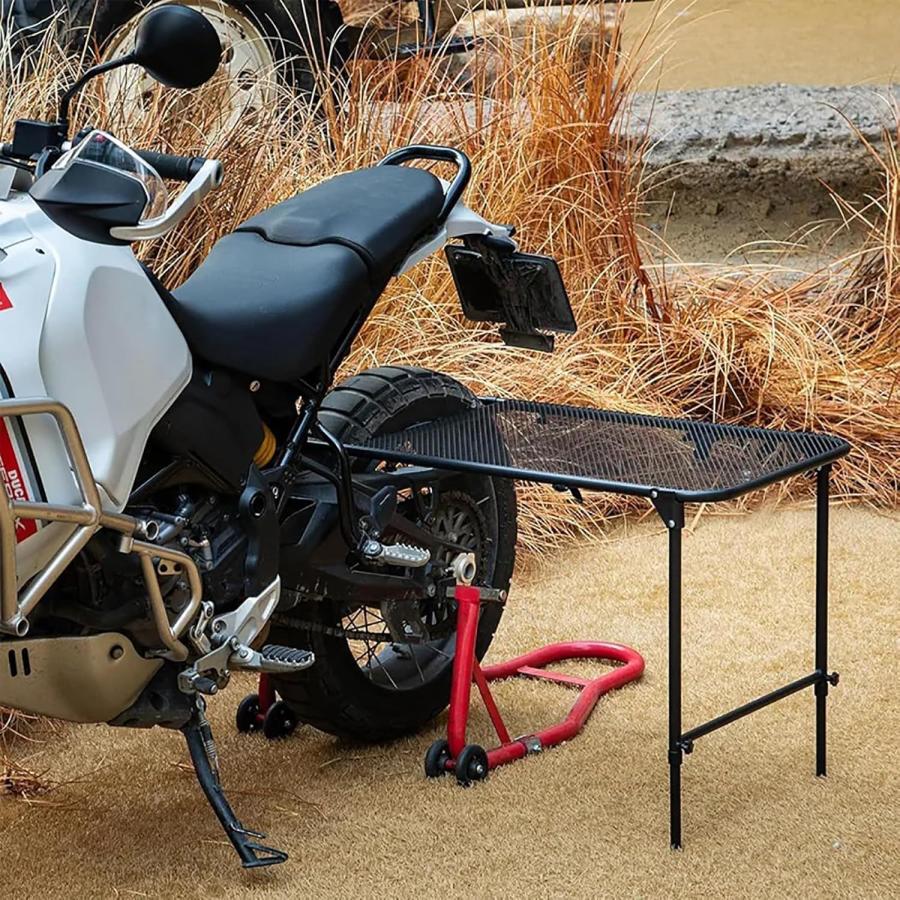 折りたたみ式車用タイヤピクニックテーブル、きポータブルアイアン