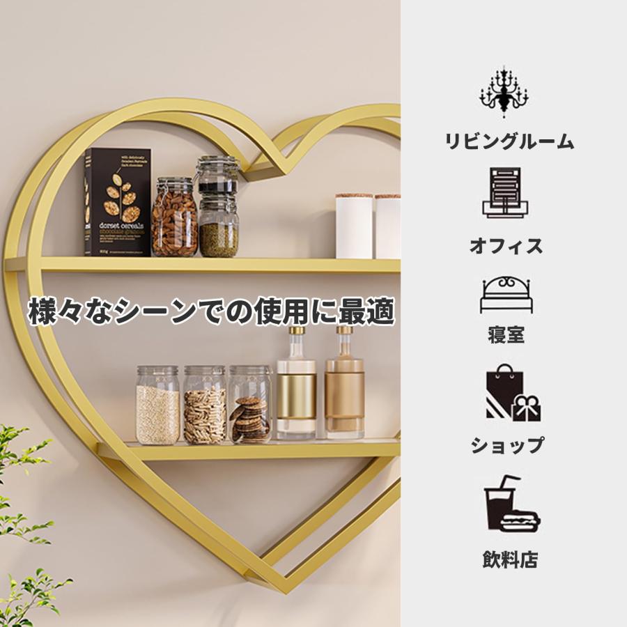 ワインラック 壁掛け式 2段 ワインボトルホルダ ホームルーム リビング