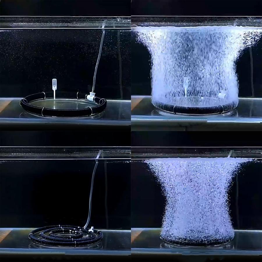 エアストーン 細かい泡 水槽 いけす エアーストーン 気泡放出 酸素補給