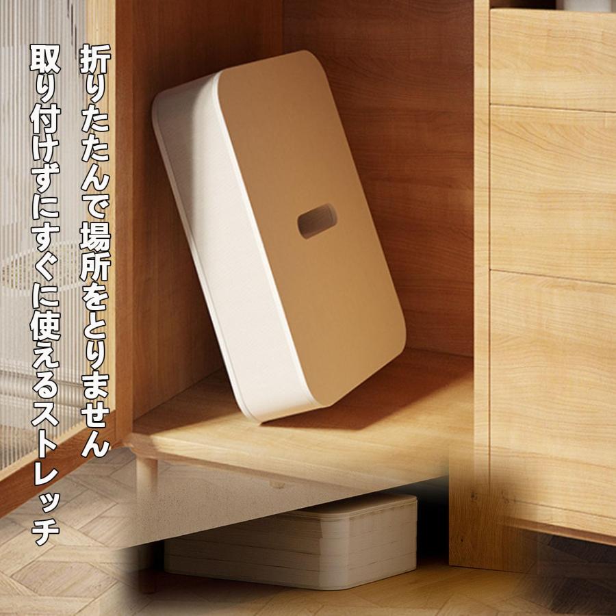 未使用 折りたたみ式 アコーディオン ペーパースツール ペーパーベンチ アコーディオン 折りたたみ式 クラフト紙