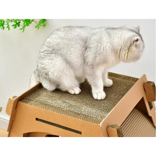 o 猫用回し車 段ボール製回転マシーン ランニングマシーン 遊具