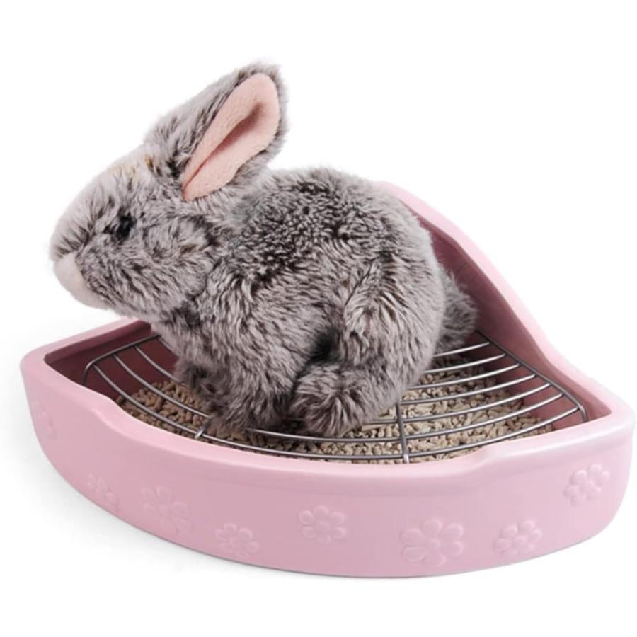 小動物用 陶器トワレ 飼育ケージ内装 チンチラ用陶器トワレ うさぎ