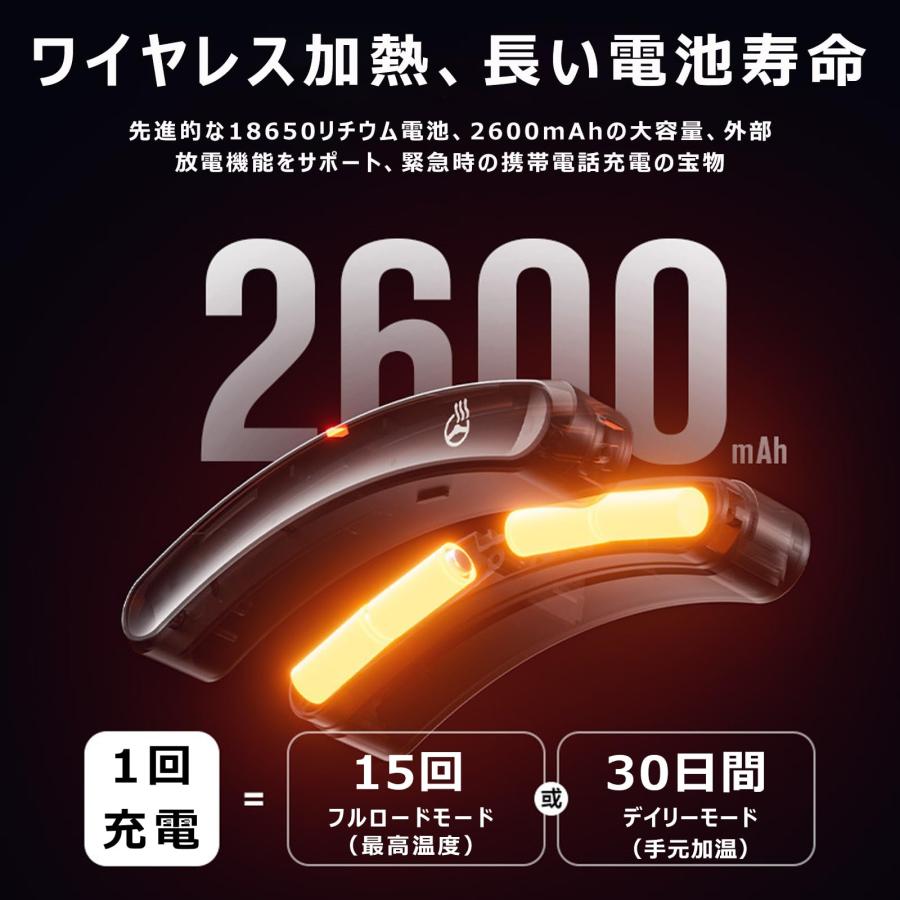 充電式ハンドルヒーター D型 ハンドルヒーター 車 ワイヤレス 充電式 車のハンドル ヒーター O/D型