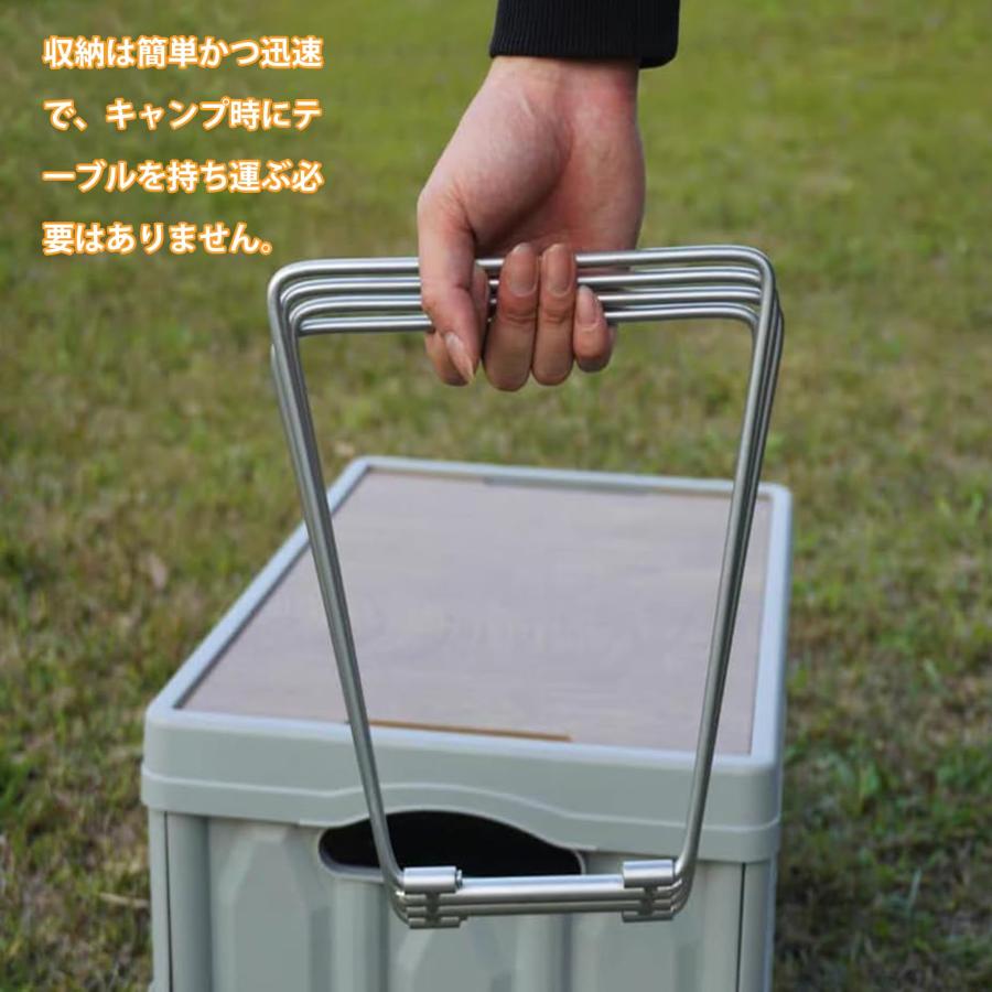 クーラースタンド マルチスタンドキャンプボックス台座 折り畳み式