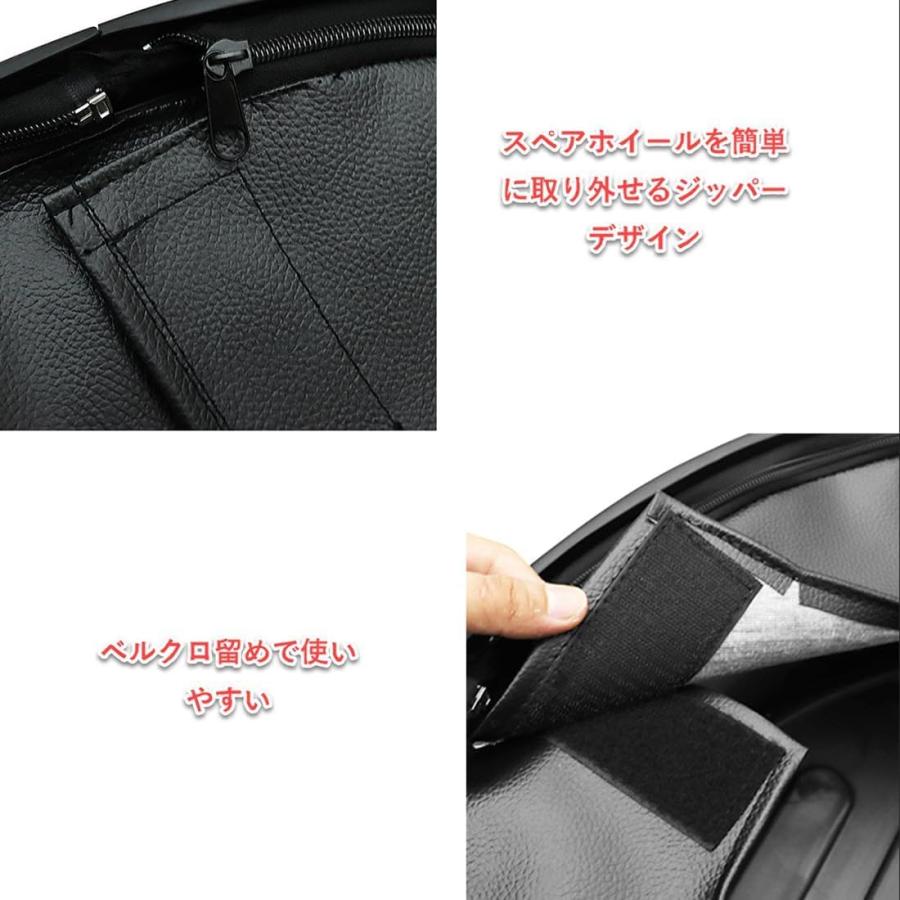 19+ ジムニー JB74 JB64 16インチ 背面 スペアタイヤカバー ハード