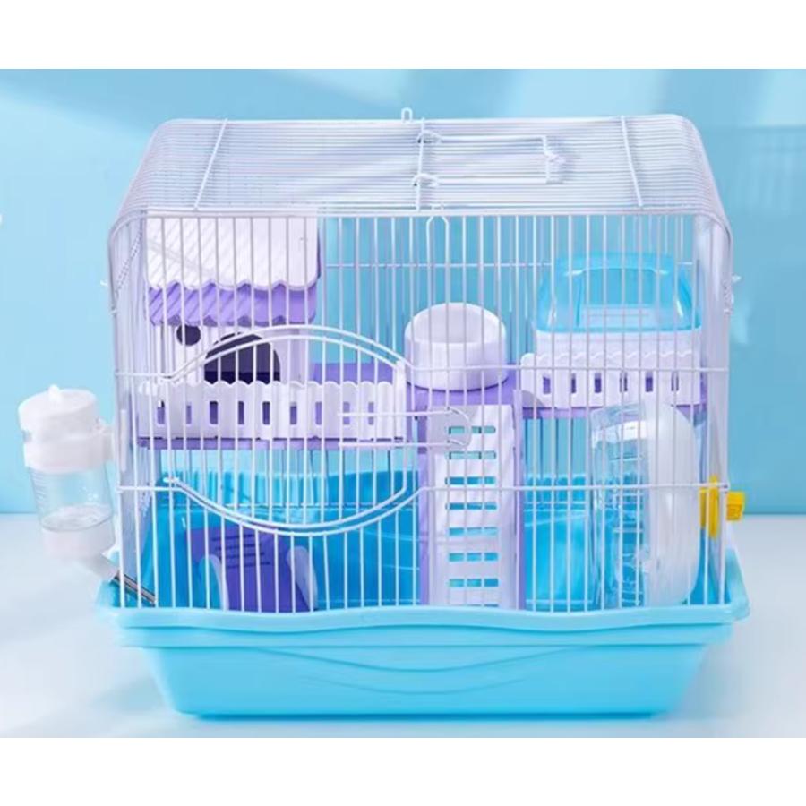 ハムスターケージ フクロモモンガ ケージ 透明 組立式 持ち運び