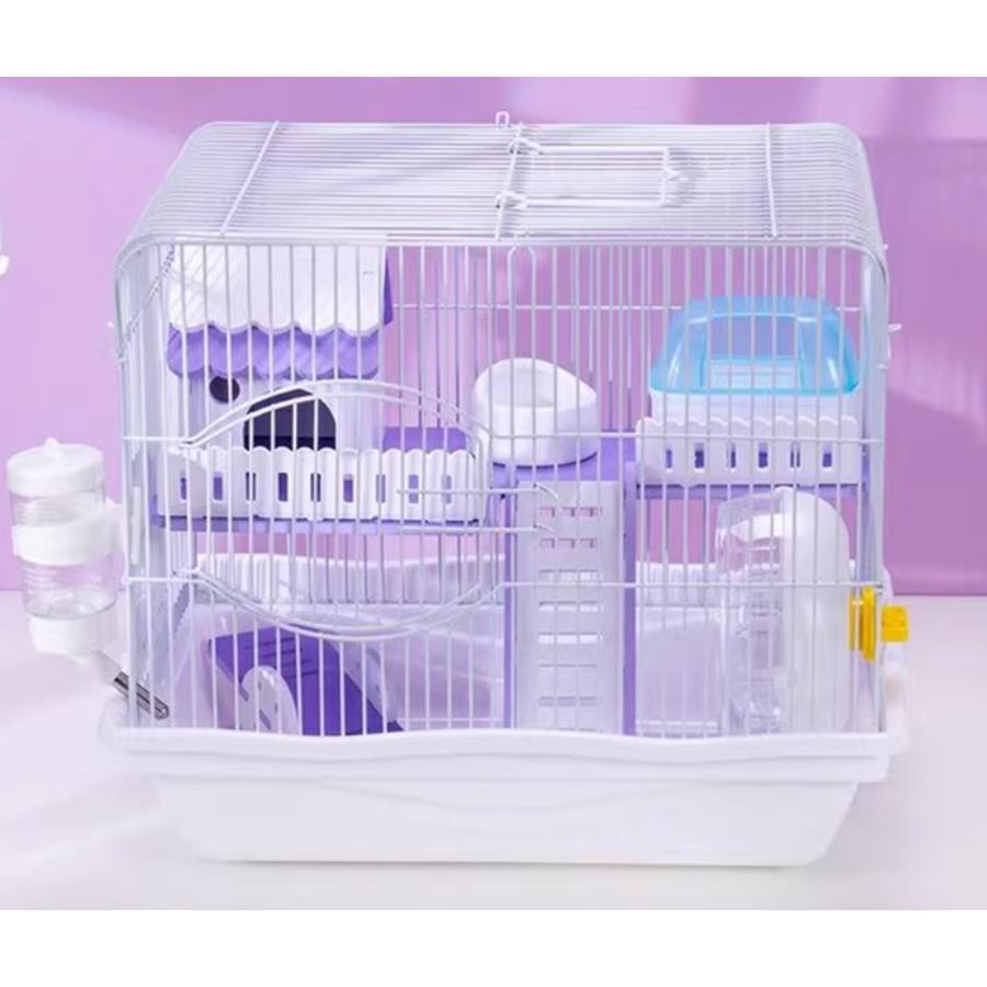 ハムスターケージ フクロモモンガ ケージ 透明 組立式 持ち運びやすい