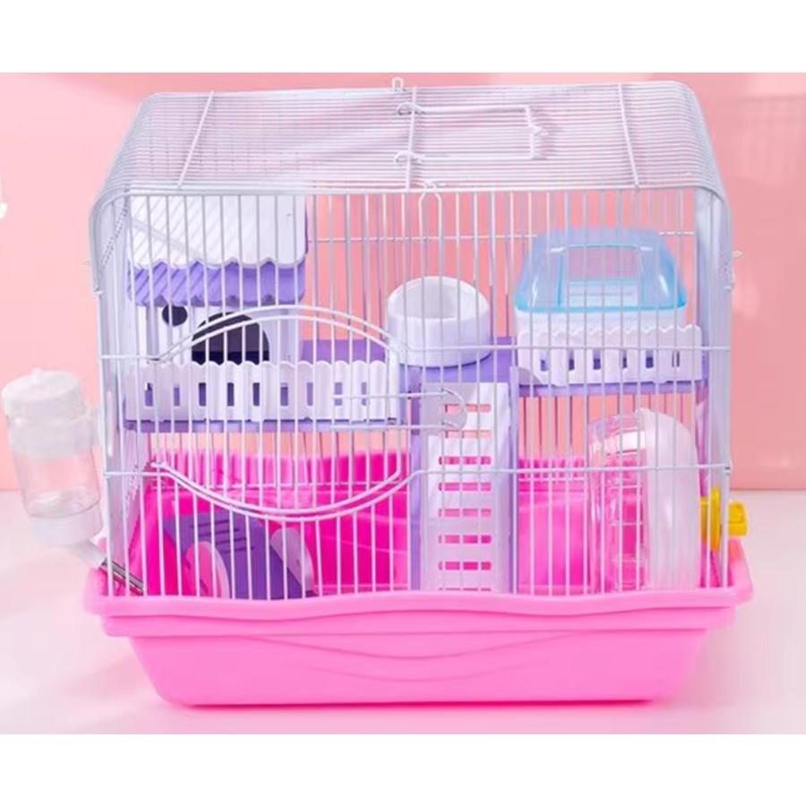 ハムスターケージ フクロモモンガ ケージ 透明 組立式 持ち運びやすい