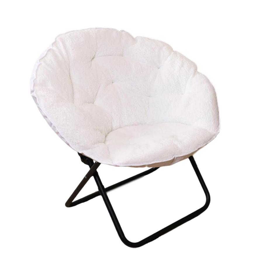 快適なソーサーチェア折りたたみソーサーチェア特大ムーンチェア大人用