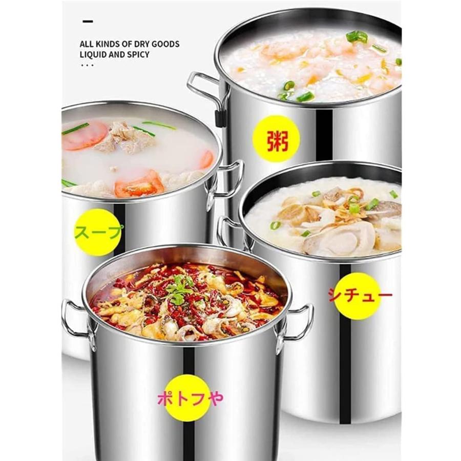 ステンレス 両手鍋 中サイズ 蓋付き 値下げ】 両手鍋 20cm IH対応 ステンレス製 なべ 味噌汁 蓋付き