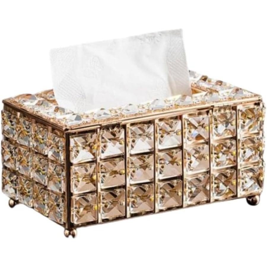 ティッシュケース クリスタル 豪華 ティッシュボックス 高級 キラキラ