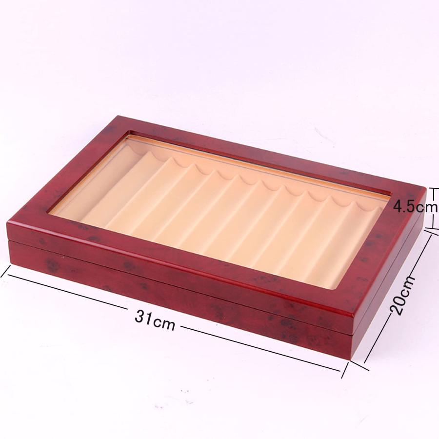 ペン 収納ケース 木製ペンケース 12本用 収納ボックス 万年筆 大容量