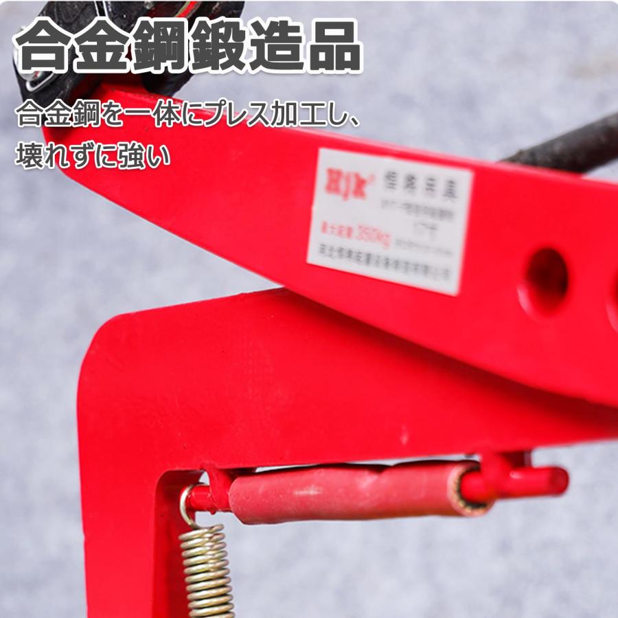 石材クランプ ゴム 立吊りクランプ パネル吊クランプ 石材吊り具 開口