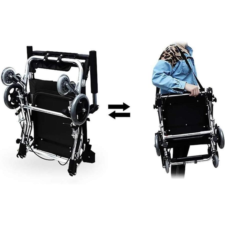 車椅子、折りたたみ式運搬用車椅子、人間工学に基づいたシートと