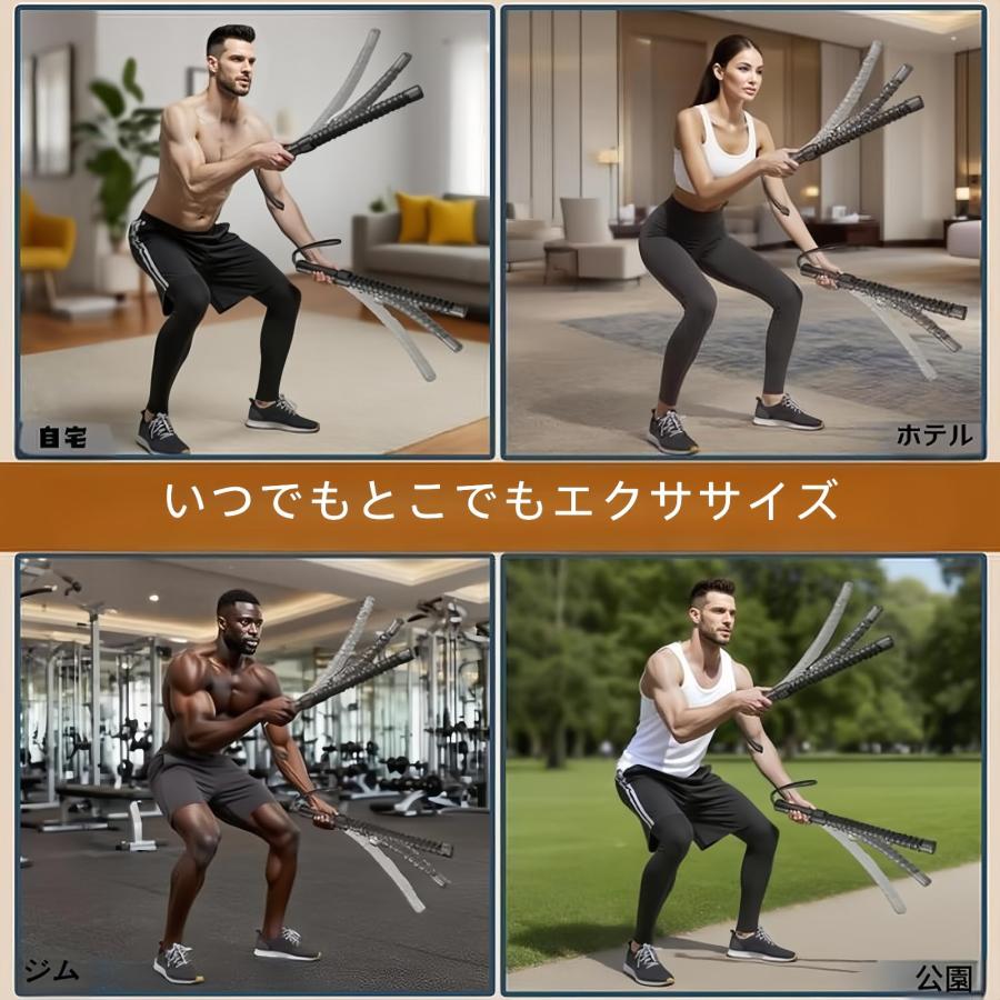 バトルロープ ロープレスバトルロープ【2026新設計&強化版】携帯型