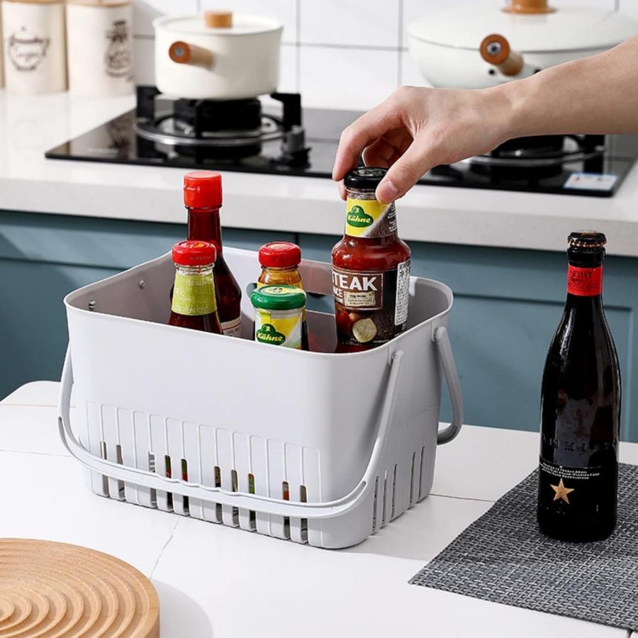 バスケット 手提げ お風呂 カゴ 収納かご バスバスケット 温泉バッグ シャワーコントロール機能付き 温泉ミニバスケット