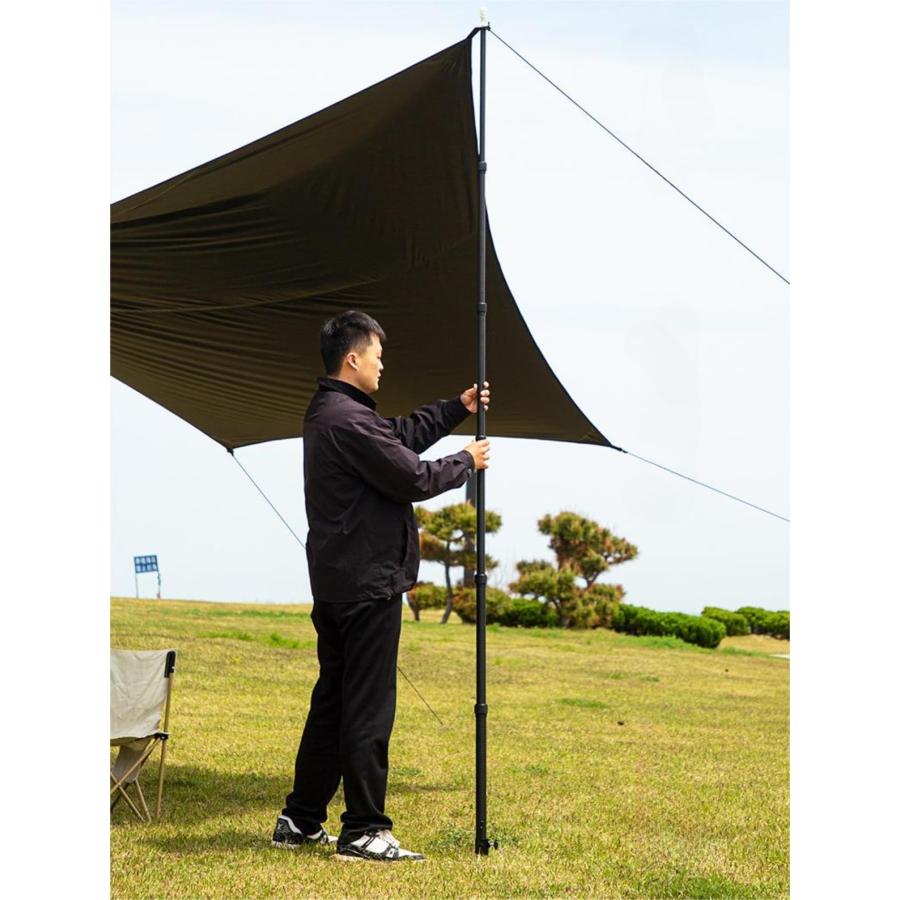 タープポール 軽量 カーボン ポール 伸縮 170cm 210cm 240cm タープポール 軽量 カーボン ポール 伸縮 170cm 210cm 240cm