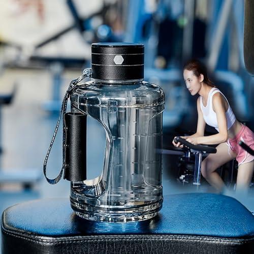 水素水カップ、滑り止めベース、1500ML、大容量、スポーツボトル