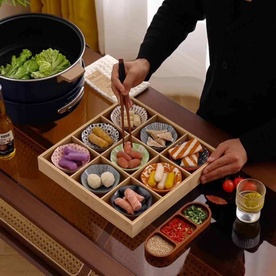豆皿 豆皿ギフト 小皿 食器 果物 ケース 陶器 寿司皿 セット仕切り