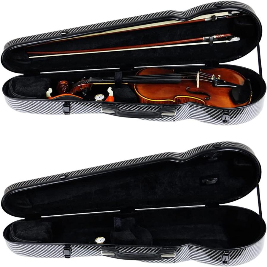 Bobelock Cases 4/4サイズ用 湿度計付 バイオリン用ハードケース 4/4 バイオリン 本体 ハードケース付き Bobelock Cases 4/4