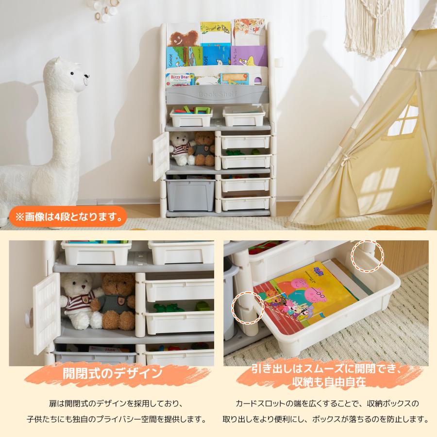 絵本ラック 絵本棚 大容量 本棚 収納ラック 多機能 おもちゃ収納 収納ボックス 絵本ラック 絵本棚 大容量 本棚 収納ラック 多機能 おもちゃ収納 収納