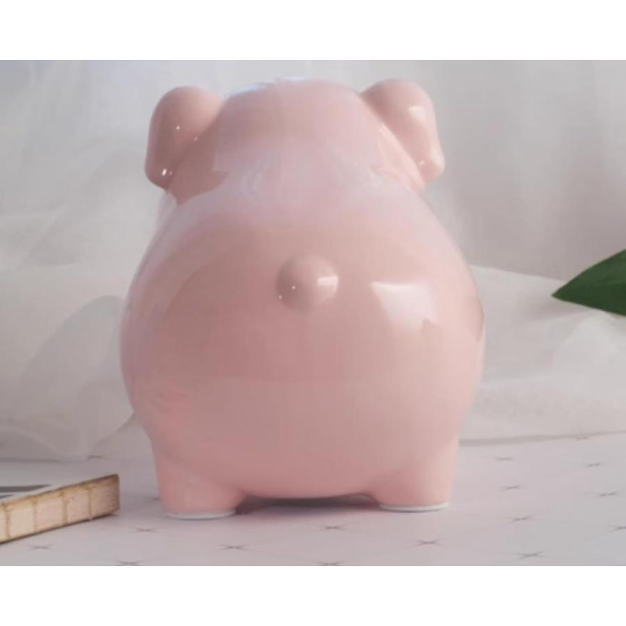 猪の世界 貯金箱 あけられない 豚 札 硬貨 誕生日プレゼント : 海の