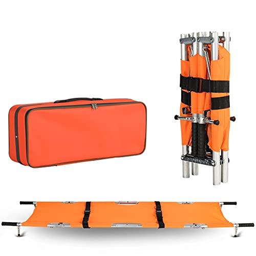 担架 アルミ合金製 折りたたみ 軽量 コンパクト 簡易 防水 滑り