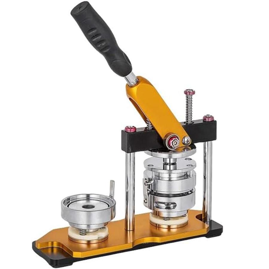 缶バッジマシン　缶バッジ製作マシーン　手動式　44mm 未使用 楽天市場】業務用 缶バッジマシン 丸型44mmセット BM-set44 | 簡単