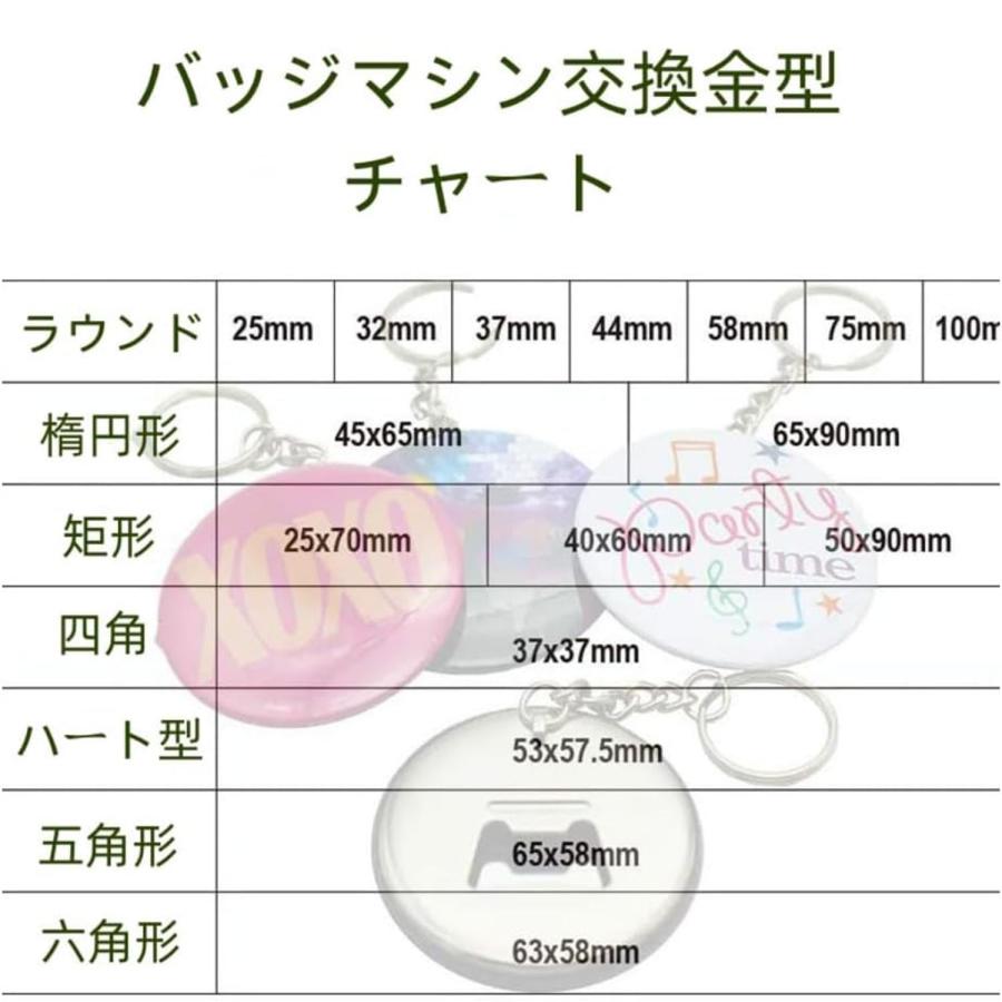 2026新登場 缶バッチマシーン 回転バッジマシンDIYバッジ バッジ素材