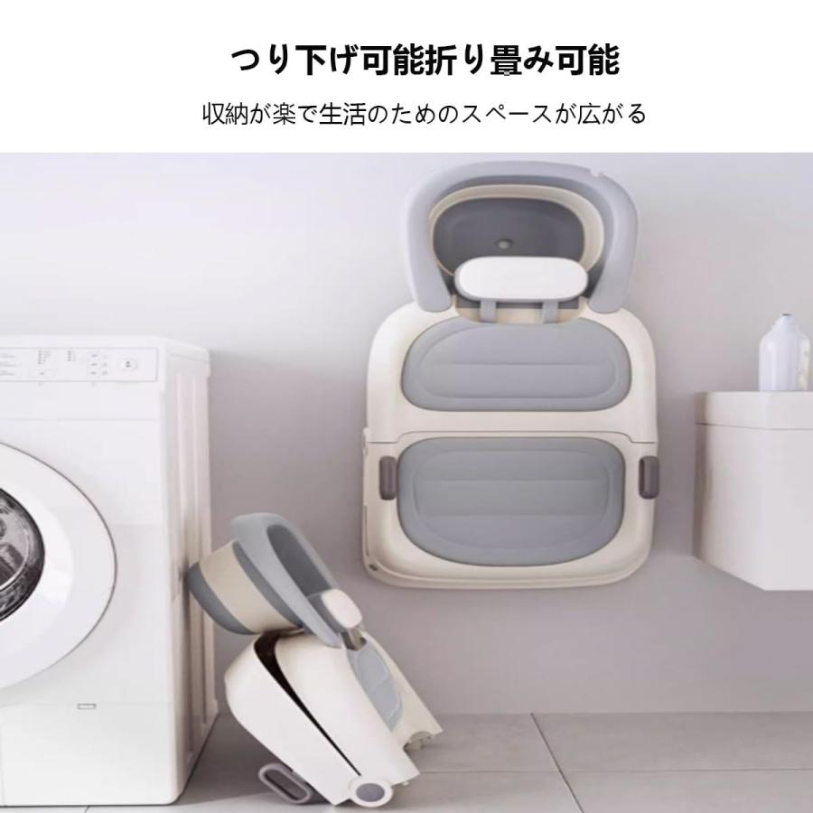 折りたたみシャンプーチェア 軽量 ヘッドレスト付き 折りたたみ シャンプーチェア 角度調節