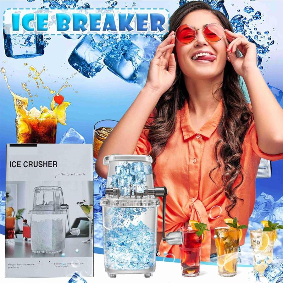 手動かき氷器アイスクラッシャー Ice Crusher Manual Rotary 砕氷機