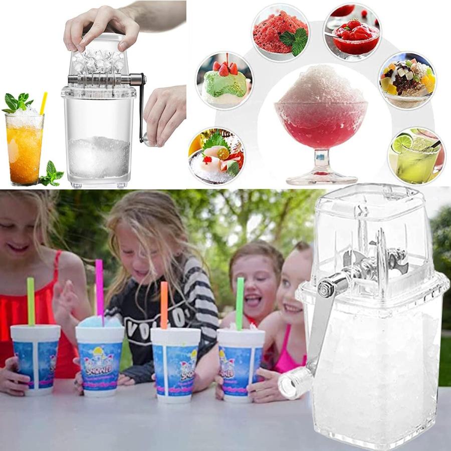 手動かき氷器アイスクラッシャー Ice Crusher Manual Rotary 砕氷機
