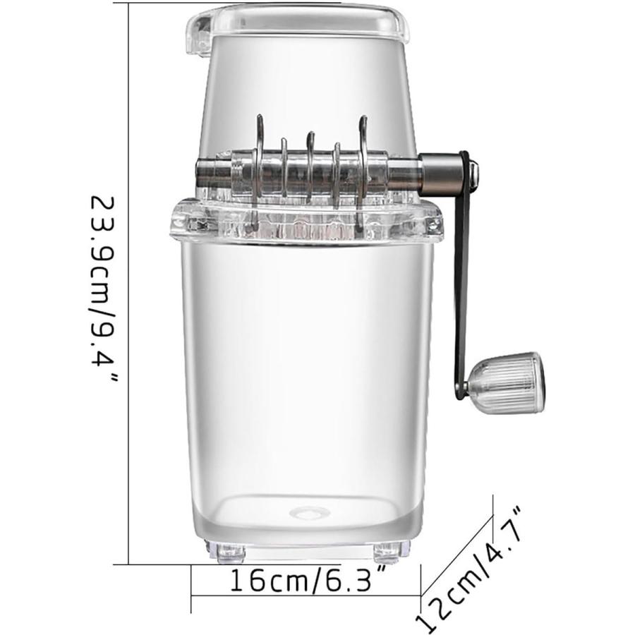 手動かき氷器アイスクラッシャー Ice Crusher Manual Rotary 砕氷機