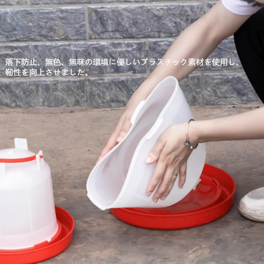 餌入れ 鶏 自動給水器 家禽給水器 鶏用水飲み器 自動給餌器 餌やり