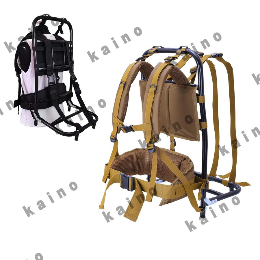 背負子 キャリー 軽量 背負う補助具 着脱簡単キャリーカート背負い子