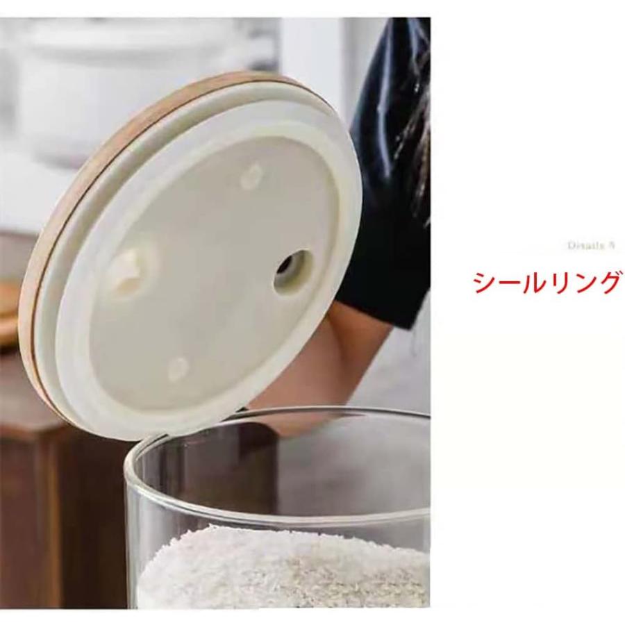 な44【未使用】タッパーウェア ライスディスペンサー 米びつ 計量 米びつ 保存容器ライスディスペンサー 米入れそして計量カップ付貯蔵