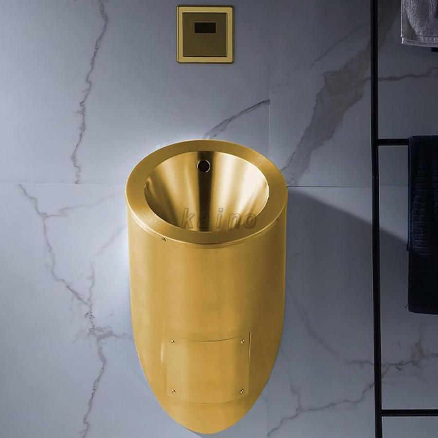 ステンレス製壁掛け小便器、男性用トイレ用小便器、家庭用トイレ用 