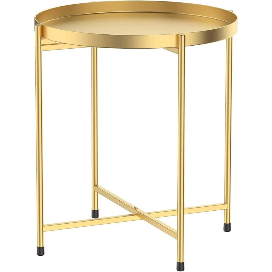 サイドテーブル ソファ 荷物置き台，折りたたみ式スモールサイド