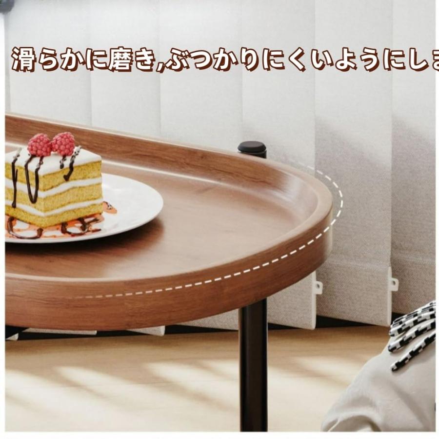 移動可能な小さなコーヒーテーブル ソファサイドテー 小さなエンド